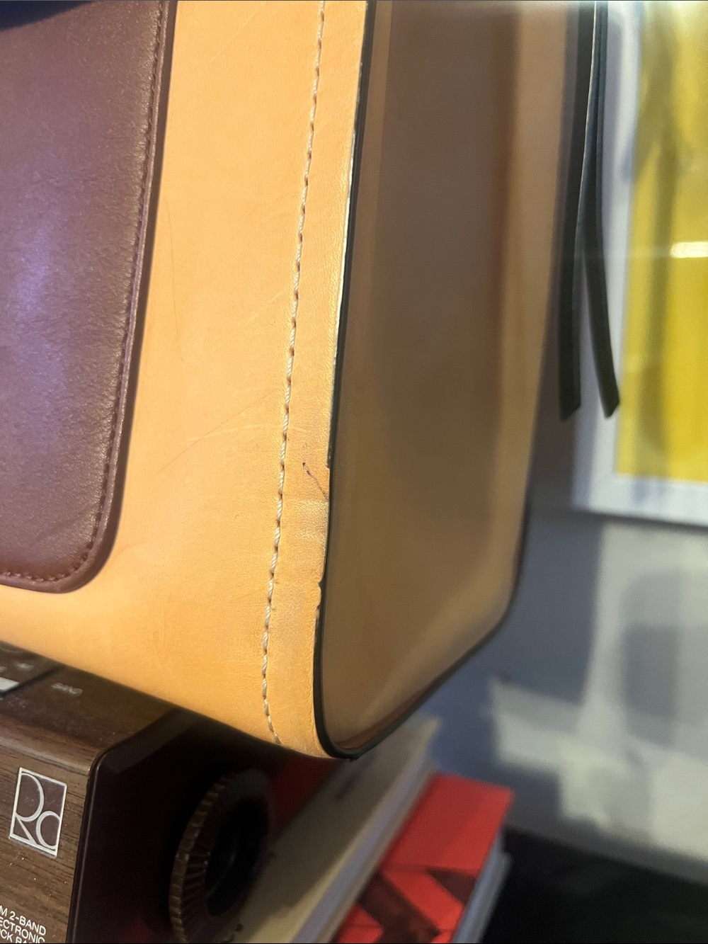 Coach Bleecker Colorblock Carryall Riley - Picture 3 of 10